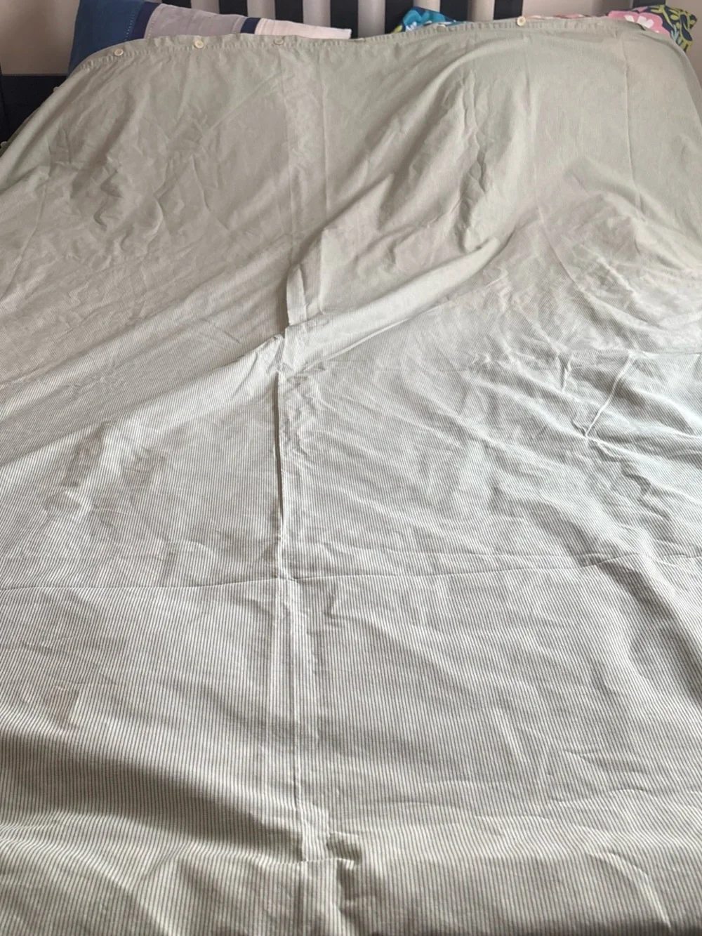 Calvin Klein duvet Slim-Fit Tan & Gray Striped Chinos